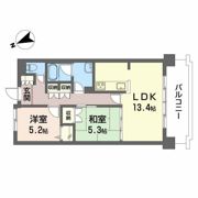 JMU久居社宅F棟 Fの間取り画像