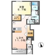 アリウスの間取り画像