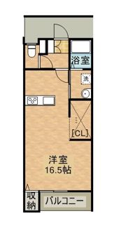 GLENDIA CREVE Ⅱの間取り画像