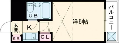 シティパレス郡山P1－Bの間取り画像