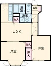 ポワール・メゾン1番館の間取り画像