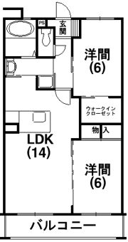 エクセルシアの間取り画像