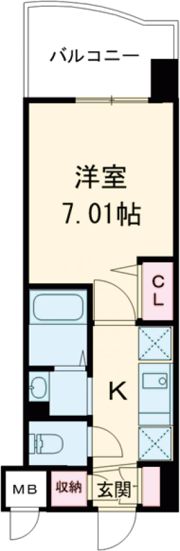 Luxe姫路の間取り画像