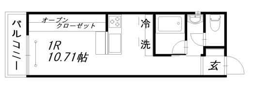 リトル・グレイスの間取り画像