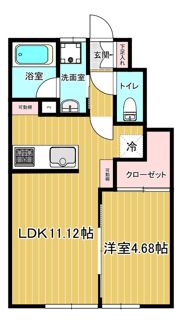 Floraison(フロレゾン) Bの間取り画像