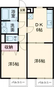 プレジール 門前の間取り画像
