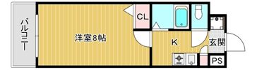 エクセレンス城南の間取り画像