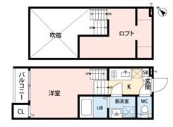 RAISE箱崎の間取り画像