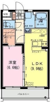 ヴァレンティノの間取り画像