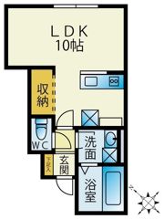 コティの間取り画像