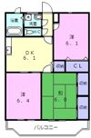 メゾンローリエの間取り画像