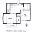 メゾンドⅡの間取り画像