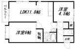 ベルハイツの間取り画像