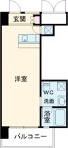ロイスグラン神戸湊川公園の間取り画像
