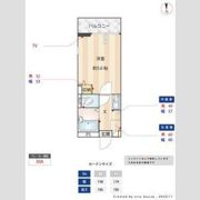 CASAR稲田堤の間取り画像