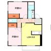 プライムコート須賀Aの間取り画像
