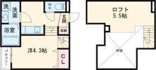 Y'sスクエア三里町の間取り画像
