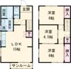 半城土中町戸建の間取り画像