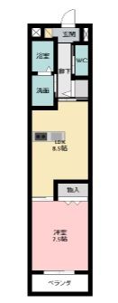 ル・リオン半田山の間取り画像