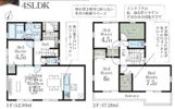 Livele Garden．S 八潮市鶴ヶ曾根戸建の間取り画像
