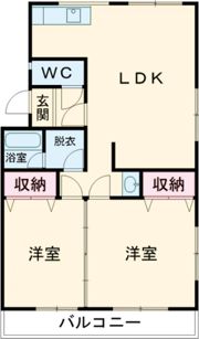 ロイヤルコーポの間取り画像