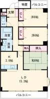 シャトーエレガンスの間取り画像