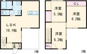 エクリュうきはの間取り画像