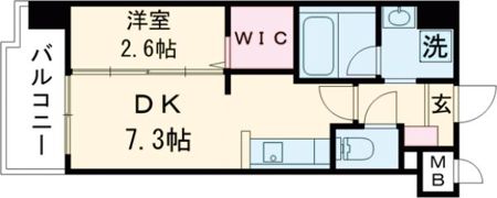 ラ・シック九学前の間取り画像