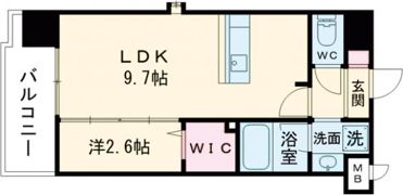 ラ・シック九学前の間取り画像