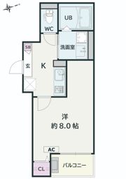 Jack kasumigasekihigashiⅠの間取り画像
