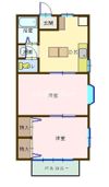 サニーハイツの間取り画像