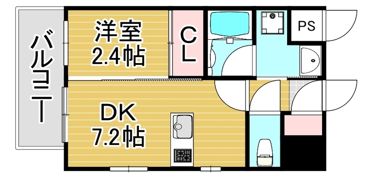 リアンシエルブルーJR香椎の間取り画像