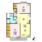 プルミエ・ラムール Aの間取り画像