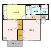クラベール A/Bの間取り画像