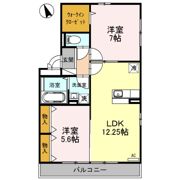 アズーリセブンの間取り画像