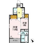 パインツリー A棟の間取り画像