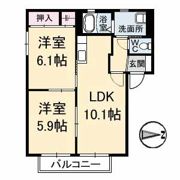 パビヨン B棟の間取り画像