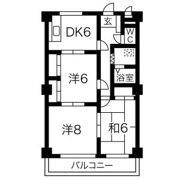 アサノハイツの間取り画像