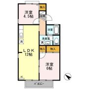 カサフェリスⅡの間取り画像