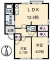 フレグランス上尾 A棟の間取り画像