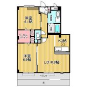 レザンヴェール砂田の間取り画像