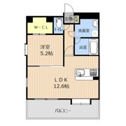 LIBTH平成EASTの間取り画像