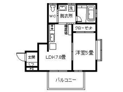 Ver coma（ウェールコマ）の間取り画像