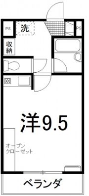 クニヒロマンションCの間取り画像
