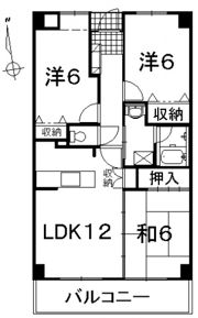 リビエール昭和町の間取り画像