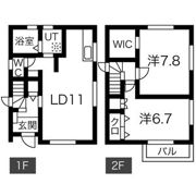 フロントパディーの間取り画像