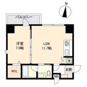 パークフラッツ新栄の間取り画像