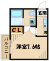 コモド淵野辺の間取り画像