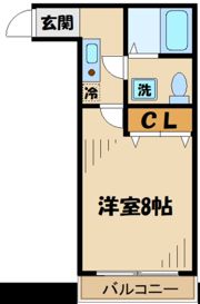 コモド淵野辺の間取り画像