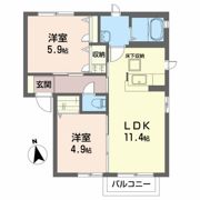 サンパルク明石台の間取り画像